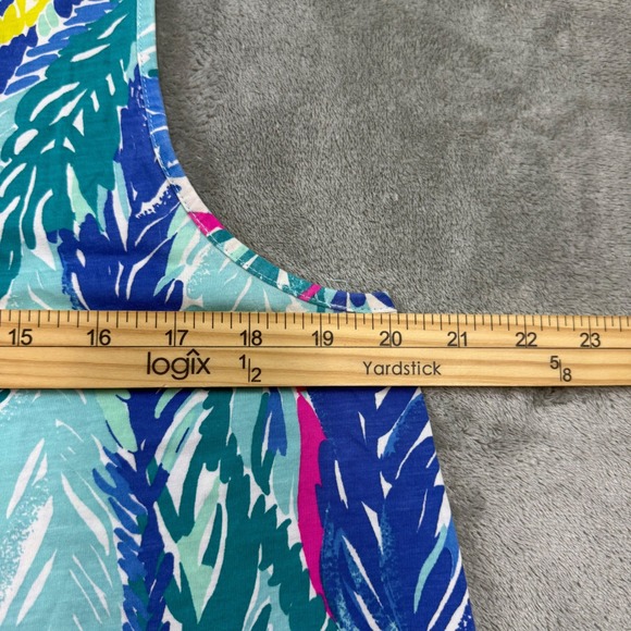 Lilly Pulitzer Blythe Swing Dress Size L in Light as a Feather Print - Picture 8 of 8